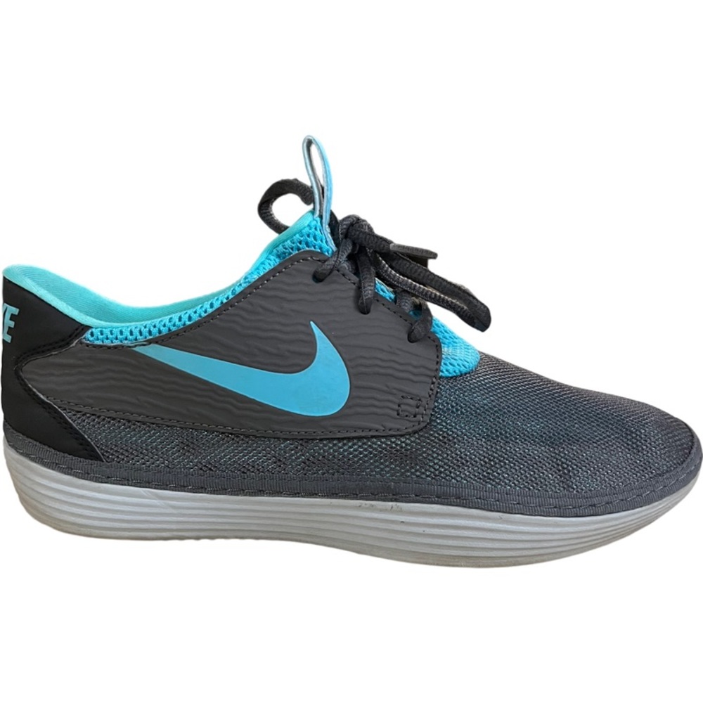 Nike - Solar Soft Moccasins - Grey/Blue Men’s Sz 10